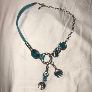 Turquoise statement piece necklace